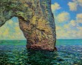 The Manneport at High Tide Claude Monet